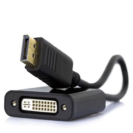 Adaptador Displayport para DVI Fêmea